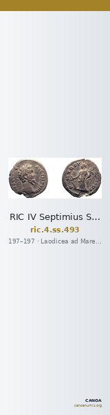 RIC IV Septimius Severus 493 — CANOA