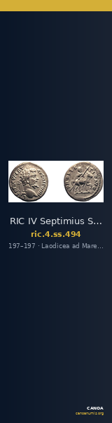 RIC IV Septimius Severus 494 — CANOA