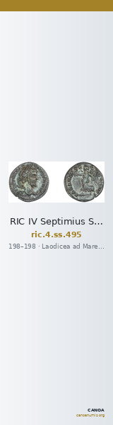 RIC IV Septimius Severus 495 — CANOA