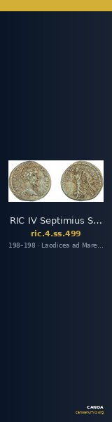 RIC IV Septimius Severus 499 — CANOA