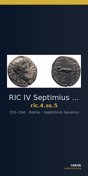 RIC IV Septimius Severus 5 — CANOA