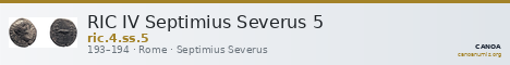 RIC IV Septimius Severus 5 — CANOA