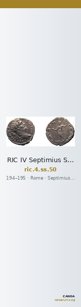 RIC IV Septimius Severus 50 — CANOA