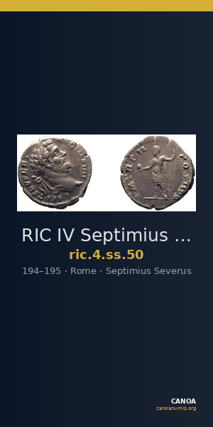RIC IV Septimius Severus 50 — CANOA