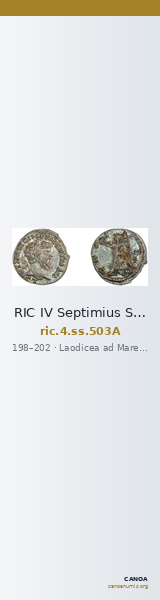 RIC IV Septimius Severus 503A — CANOA