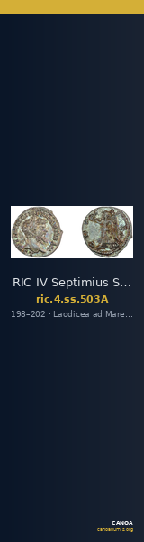 RIC IV Septimius Severus 503A — CANOA
