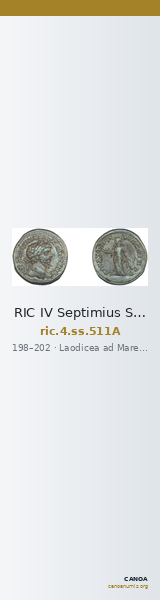 RIC IV Septimius Severus 511A — CANOA