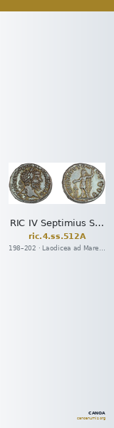 RIC IV Septimius Severus 512A — CANOA
