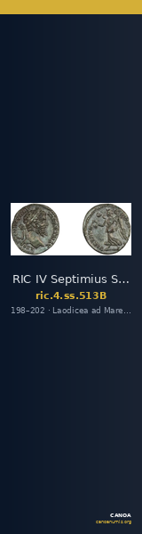 RIC IV Septimius Severus 513B — CANOA