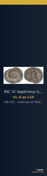 RIC IV Septimius Severus 514 — CANOA