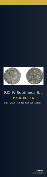 RIC IV Septimius Severus 516 — CANOA