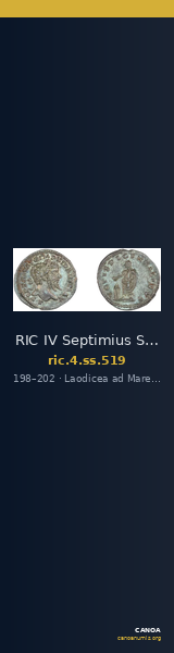 RIC IV Septimius Severus 519 — CANOA