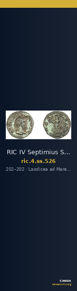 RIC IV Septimius Severus 526 — CANOA