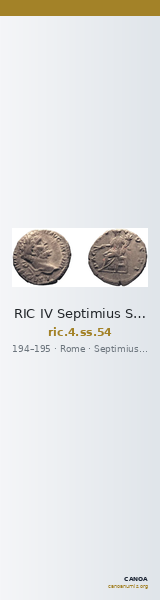 RIC IV Septimius Severus 54 — CANOA