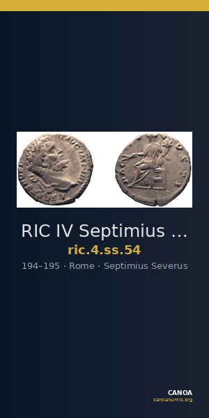 RIC IV Septimius Severus 54 — CANOA