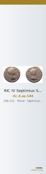 RIC IV Septimius Severus 544 — CANOA