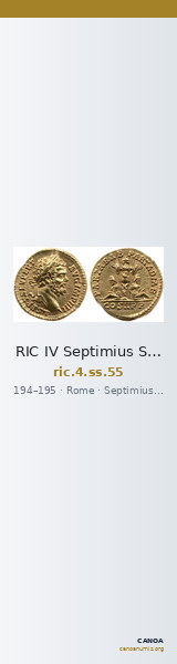 RIC IV Septimius Severus 55 — CANOA