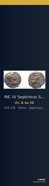 RIC IV Septimius Severus 56 — CANOA