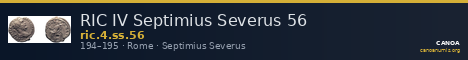 RIC IV Septimius Severus 56 — CANOA