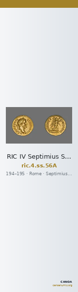 RIC IV Septimius Severus 56A — CANOA