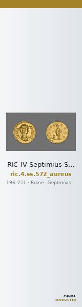 RIC IV Septimius Severus 572 (aureus) — CANOA