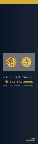 RIC IV Septimius Severus 572 (aureus) — CANOA