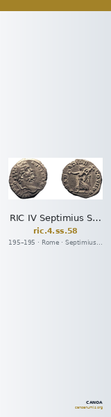 RIC IV Septimius Severus 58 — CANOA