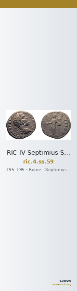 RIC IV Septimius Severus 59 — CANOA