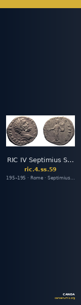 RIC IV Septimius Severus 59 — CANOA