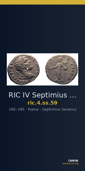RIC IV Septimius Severus 59 — CANOA