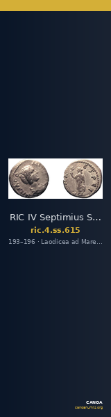 RIC IV Septimius Severus 615 — CANOA