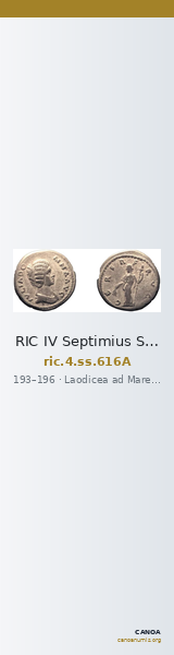 RIC IV Septimius Severus 616A — CANOA