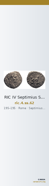 RIC IV Septimius Severus 62 — CANOA