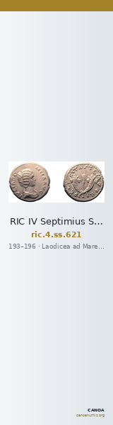 RIC IV Septimius Severus 621 — CANOA