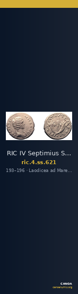 RIC IV Septimius Severus 621 — CANOA
