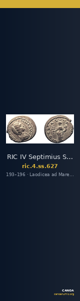 RIC IV Septimius Severus 627 — CANOA