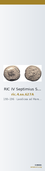 RIC IV Septimius Severus 627A — CANOA