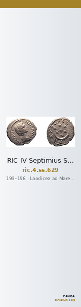 RIC IV Septimius Severus 629 — CANOA
