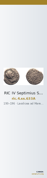 RIC IV Septimius Severus 633A — CANOA