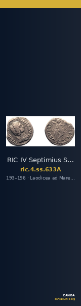 RIC IV Septimius Severus 633A — CANOA