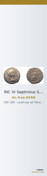 RIC IV Septimius Severus 634A — CANOA