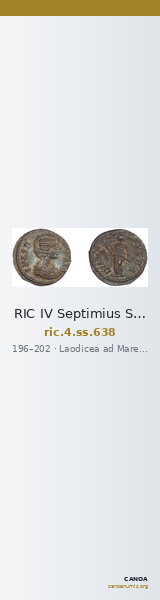 RIC IV Septimius Severus 638 — CANOA