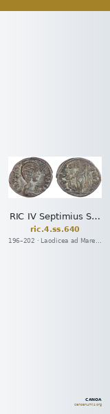 RIC IV Septimius Severus 640 — CANOA