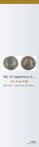 RIC IV Septimius Severus 644 — CANOA