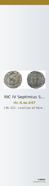 RIC IV Septimius Severus 647 — CANOA