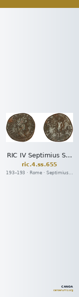 RIC IV Septimius Severus 655 — CANOA