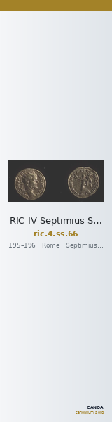 RIC IV Septimius Severus 66 — CANOA
