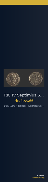 RIC IV Septimius Severus 66 — CANOA