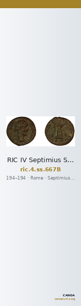 RIC IV Septimius Severus 667B — CANOA