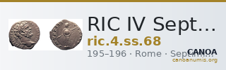 RIC IV Septimius Severus 68 — CANOA